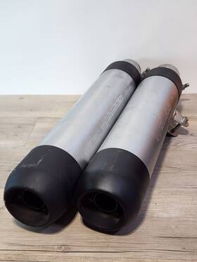 65089-05a Harley-davidson 65089-05 2 V-rod Night Rod Exhaust Muffler Silencers