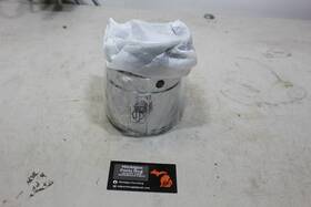 65100216 Harley-davidson 18-24 Flsb Street Cannon Chrome Bar And Shield Muffler End Cap Oem 4.5 Inch