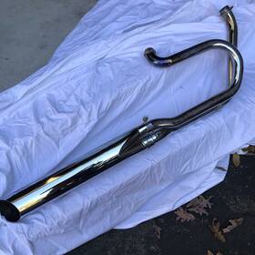 65311-78 Harley-davidson Vtg Oem 2 Into 1 Exhaust Pipe Low Rider Shovelhead Fx Fxs Fxe Super Glide