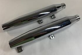 65383-85 Harley-davidson Oem Soft-tail Muffler Set