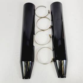 65400269 Harley-davidson Black Heat Shields Exhaust Cover Oem 18-23 Breakout
