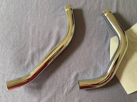 65491-62b Harley-davidson 65456-62 Nos Amf Genuine Hd Ironhead 65456-62/ Header Pipes