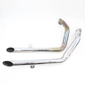 65569-86a Harley-davidson 94-03 Sportster 883 1200 Exhaust Drag Pipe Muffler System D12