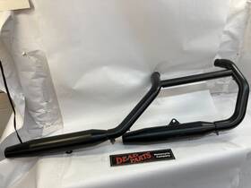 65576-00 Harley-davidson Oem Black Stock Sportster Xr Tapered Exhaust Muffler Pipes