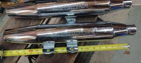 65896-95 Harley-davidson 65653-95/65896-95 Mufflers For Evo Evolution Softail 65653-95