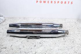 65868-07 Harley-davidson 2009 Dyna Super Glide Custom Exhaust Mufflers Silencers