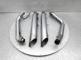66780-10 Harley-davidson 2011 Heritage Softail Classic Flstc Exhaust Muffler Header Manifold Pipe