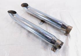80015-97r Harley Davidson Sportster 883 And 1200 Chrome Screamin Screaming Eagle Mufflers