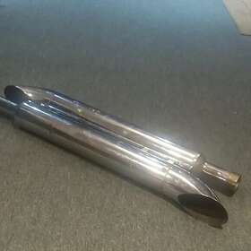 80029-95af Harley-davidson Screamin Eagle Ii Exhaust Mufflers Pipes Set Of 2