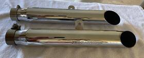 80029-95bf Harley-davidson 80029-95br Screamin Eagle Chrome Slip On Mufflers