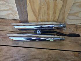 80038 Harley-davidson Screaming Eagle Slip Ons Mufflers