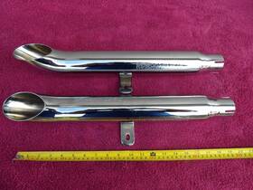 80048-95a Harley-davidson Genuine Nos Softail Screamin Eagle Turnout Slip-on Mufflers #80048-95a