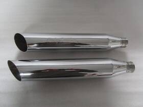 80104-99 Harley-davidson 95-05 Fxd Dyna Baloney-cut Slip-on Mufflers