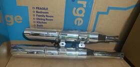 80354-00f Harley Davidson Original Screamin Eagle Slash Cut Exhaust Muffler