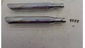 80415-04 Harley-davidson 04-up Sportster Screamin Eagle Ii Slashdown Exhaust Mufflers