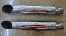 80667-95a Harley-davidson Used Screaming Eagle Slip On Mufflers Dynas