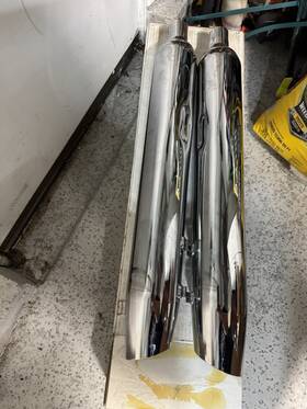 Ds-202344 Harley-davidson Factory Muffler