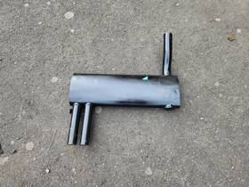 Gex3483 Harmo 1969-1970 Triumph Gt6 Mkii Exhaust Silencer Muffler Mild Steel