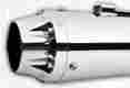 Hd00260 Freedom Performance American Outlaw Slip-ons With Tips Chr Flh Flt 1995-2013
