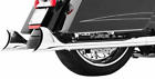 Hd00484 Freedom Performance Exhaust Shark Tail Mufflers Chrome