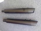 Hd00611 Freedom Performance Harley Davidson Stock Slip On Mufflers Black Street