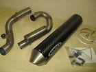 Sxf450ss96 Hindle Muffler Carbon System 96db Oval - Header 400-530 Cfs182rmx Exhaust Full Ktm Ss