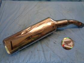 01282020-01252021 Honda 2004 St 1300 Muffler Exhaust Damage Pipe Right