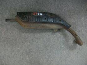 18100-128-277 Honda 1973 1974 1975 St90 Trail Sport Mini Vintage St 90 Muffler Exhaust