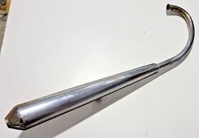 18300-107-677 Honda Exhaust Pipe Muffler 1970-1972 Cb100 K0 K1 K2 Cb 100 70 71 72