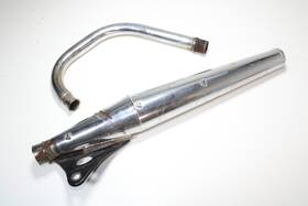 18300-324-670 Honda 73 74 75 Cb125 Cb 125 S Oem Muffler Exhaust Pipe M5