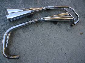 18300-425-731 Honda 1980-1982 Cb750 C Exhaust Muffler Pipes Oem 82 Cb750c Custom Cb 750