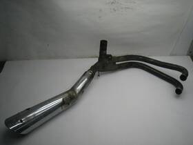 18300-me5-671 Honda 1983 Cb650 Cb 650 Nighthawk Right Exhaust Muffler Pipe