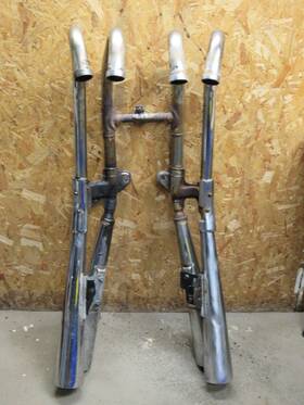 18300-mg1-000 Honda 1983 Cb1000c Ten Speed Original Exhaust System