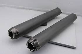 18305-mjg-a10 Honda 2015 Goldwing Gl 1800 Exhaust Muffler Pipes Left Right Set Carbon Tips