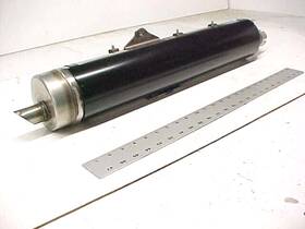 18305-mjk-305 Honda Gl 1800 Gold Wing Gx Right Muffler Damage To Exhaust Tip