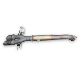 18305-mkz-j30 Honda 2024-2026 Cbr600rr Rear Exhaust Pipe With Akra Muffler Mod Oem