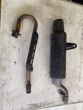 18310-hc0-003 Honda Trx250x Trx300ex Oem Muffler Exhaust