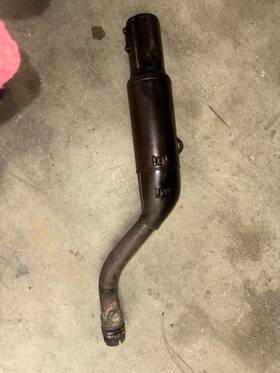 18310-ma0-000 Honda 81 82 Xr-500r Xr-250r Exhaust Muffler