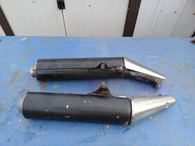 18410-mcz-641 Honda 18310-mcz-641 2004 05 Cb900 Cb 919 Hornet Exhaust Mufflers Pipes Covers Clamps Oem