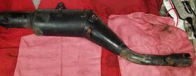 18310-mg2-670 Honda Xl600r 1983 Exhaust Arrestor Muffler Silencer