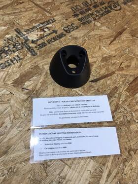 18315-mgz-j00 Honda Oem Muffler Tail Cap Cb500 13 - 15