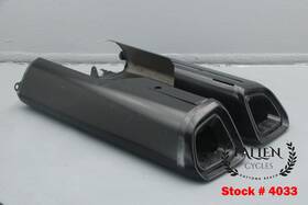 18315-mkc-a11 Honda 2018 Goldwing Gl1800b Exhaust Muffler Pipe Cover Set Black #4033