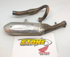 18320-mke-as0 Honda Oem 2023 2024 Crf450r Crf450rx Full Exhaust Muffler Head Pipe Header