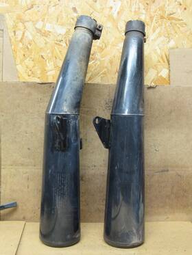 18330-mb0-950 Honda 1984 Vf700s Sabre Mufflers Exhaust Pipes
