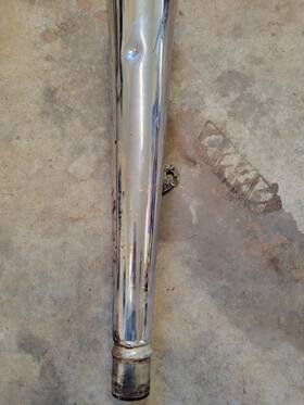 18330-mc9-780 Honda 86 Cb450sc Left And Right Muffler