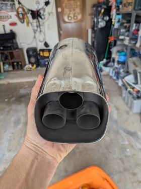 18336-mca-305 Honda Gl1800 Exhaust Tips Left And Right Tail Piece Muffler Oem