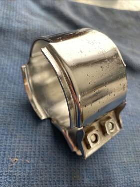 18372-392-000 Honda Cb750f Cb 750f Super Sport Exhaust Pipes Muffler Clamp Band Ft75-76
