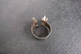 18376-mk3-000 Honda 1985 1986 Vf700c Magna Right Side Exhaust Header Muffler Pipe Band Clamp