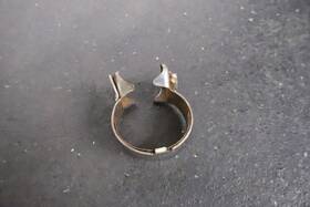 18377-mk3-000 Honda 1985 1986 Vf700c Magna Left Side Exhaust Header Muffler Pipe Band Clamp