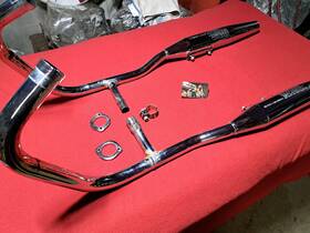 18400-ken-305 Honda 2006 1996-2016 Cmx250 250 Rebel Complete Muffler Exhaust System Pipes Oem